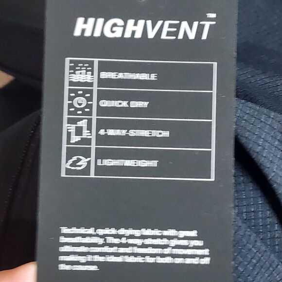 J. Lindeberg High Vent Golf Shorts Navy Men's Sz 38 - NWT - Picture 8 of 8